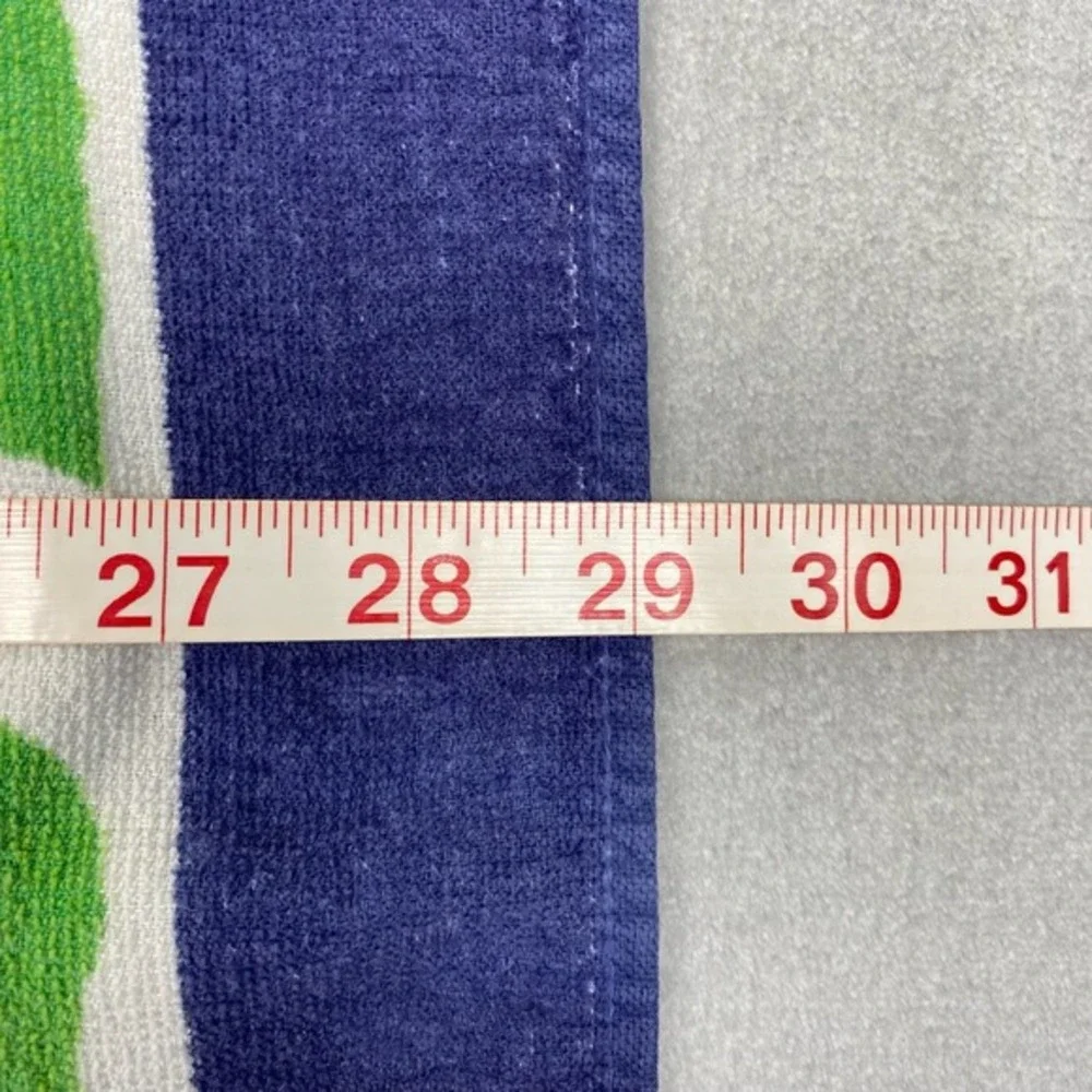 Vtg American‎ Eagle Beach Towel LOT of 2 Towels Terrycloth Palm Tree Graphic
